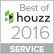 Houzz Recommended service 2016